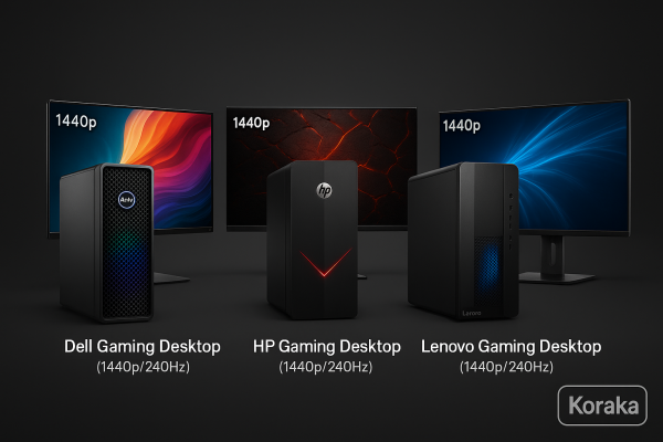 gaming desktops pack (1440p/240hz)