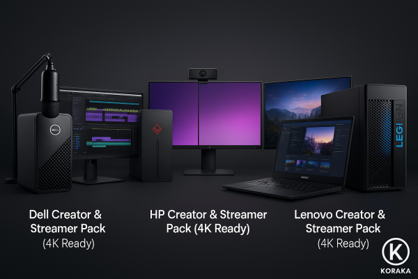 creator & streamer pack (4k ready)